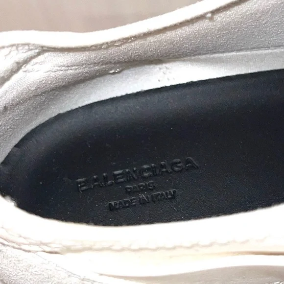 Balenciaga Blanc Noir /White Sneakers 39 / 8.5 - Picture 14 of 16